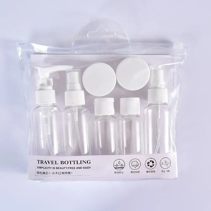 Travel Bottle Set | Leak-Proof & TSA Compliant | For Care & Cosmetics