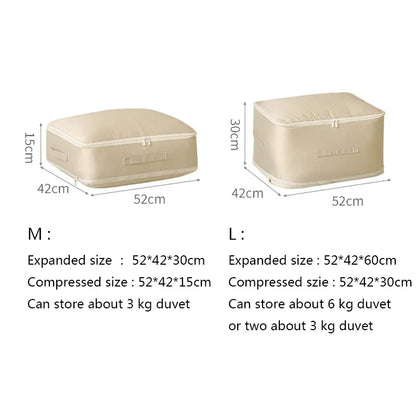 Compression Duvet Storage Bag for Space Saving
