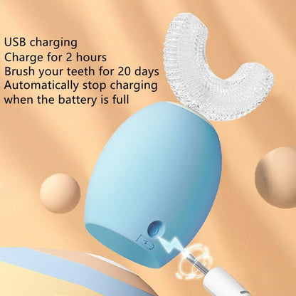 Interactive Electric U-Shaped Toothbrush for Kids