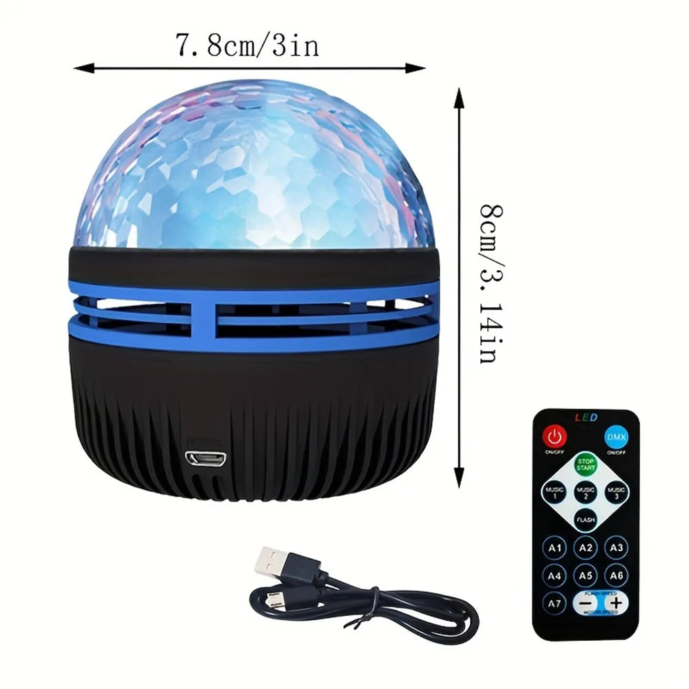 Galaxy Projector Light with 360° Rotation and USB Connectivity