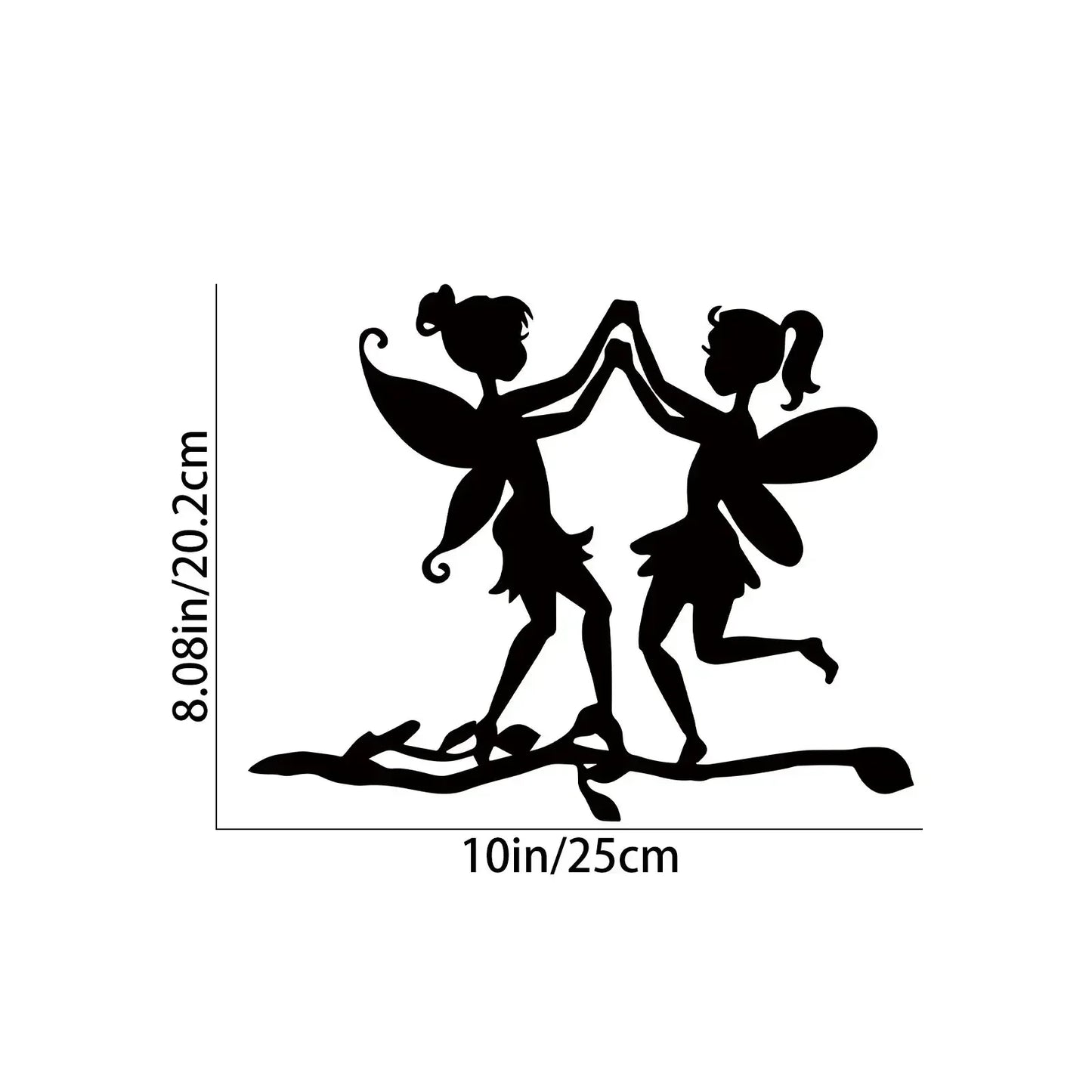 Metal Bird Tree and Garden Decor | Silhouette Designs of Birds/Dragons/Fairies/Dogs | Outdoor Decoration