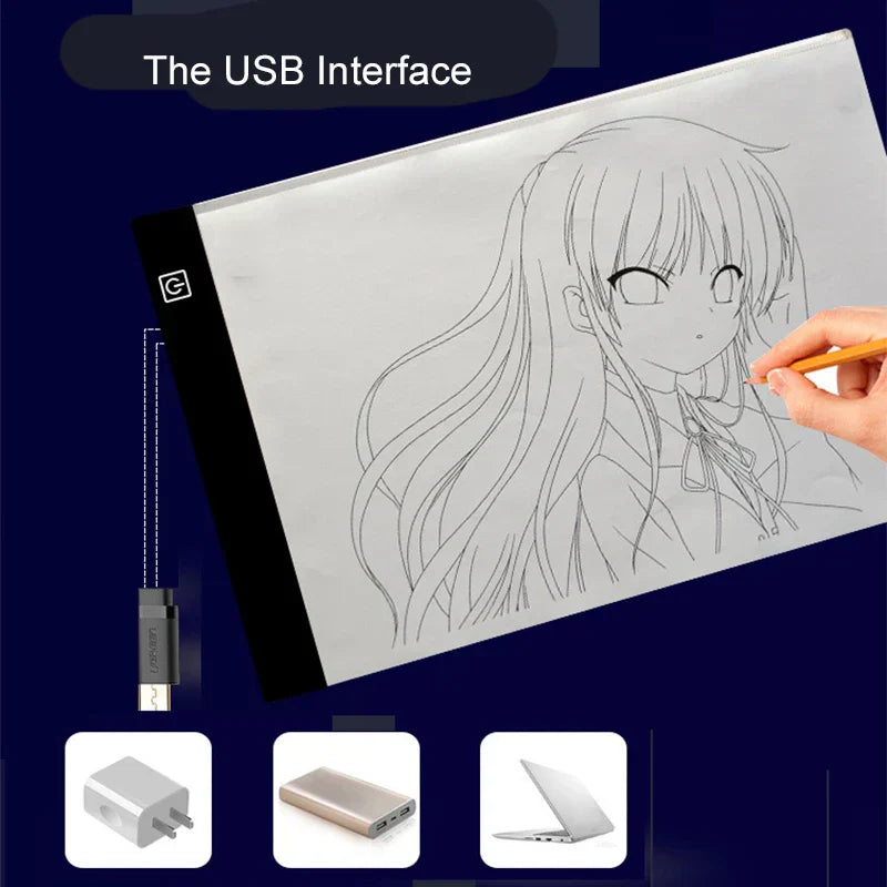 Adjustable LED Art Light Pad for Creative Precision