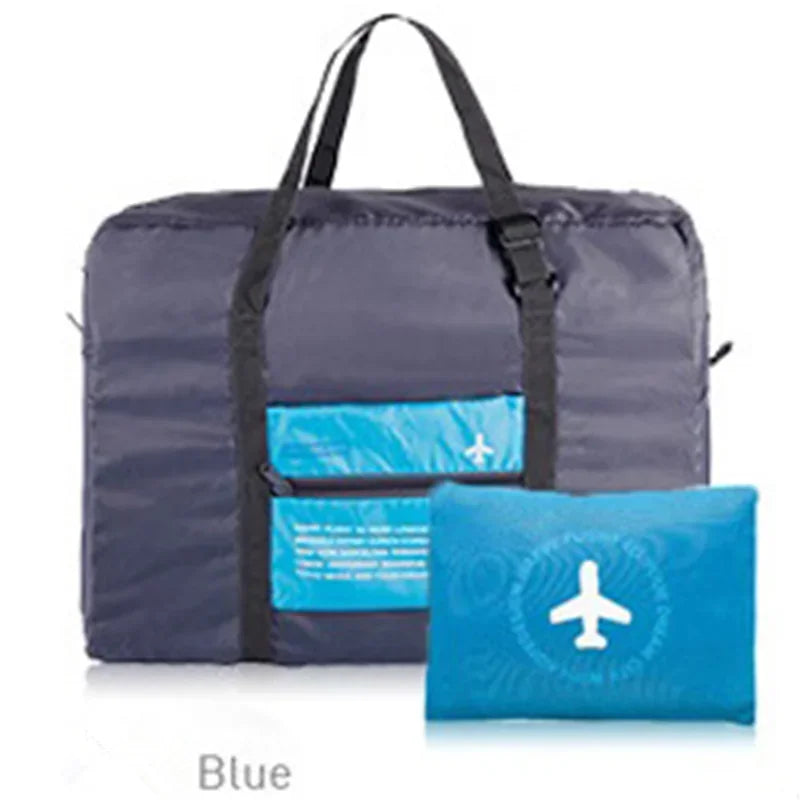 Foldable Travel Bag made of Oxford Fabric | Waterproof & Odor Resistant | 42 x 38 x 20 cm | Unisex