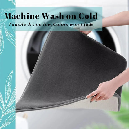 Non-Slip Bath Mat - Quick-Drying and Hygienic
