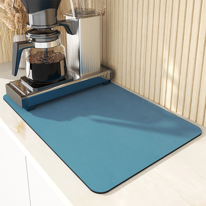 Absorbent Kitchen Mat for Drying Dishes – Safe and Functional