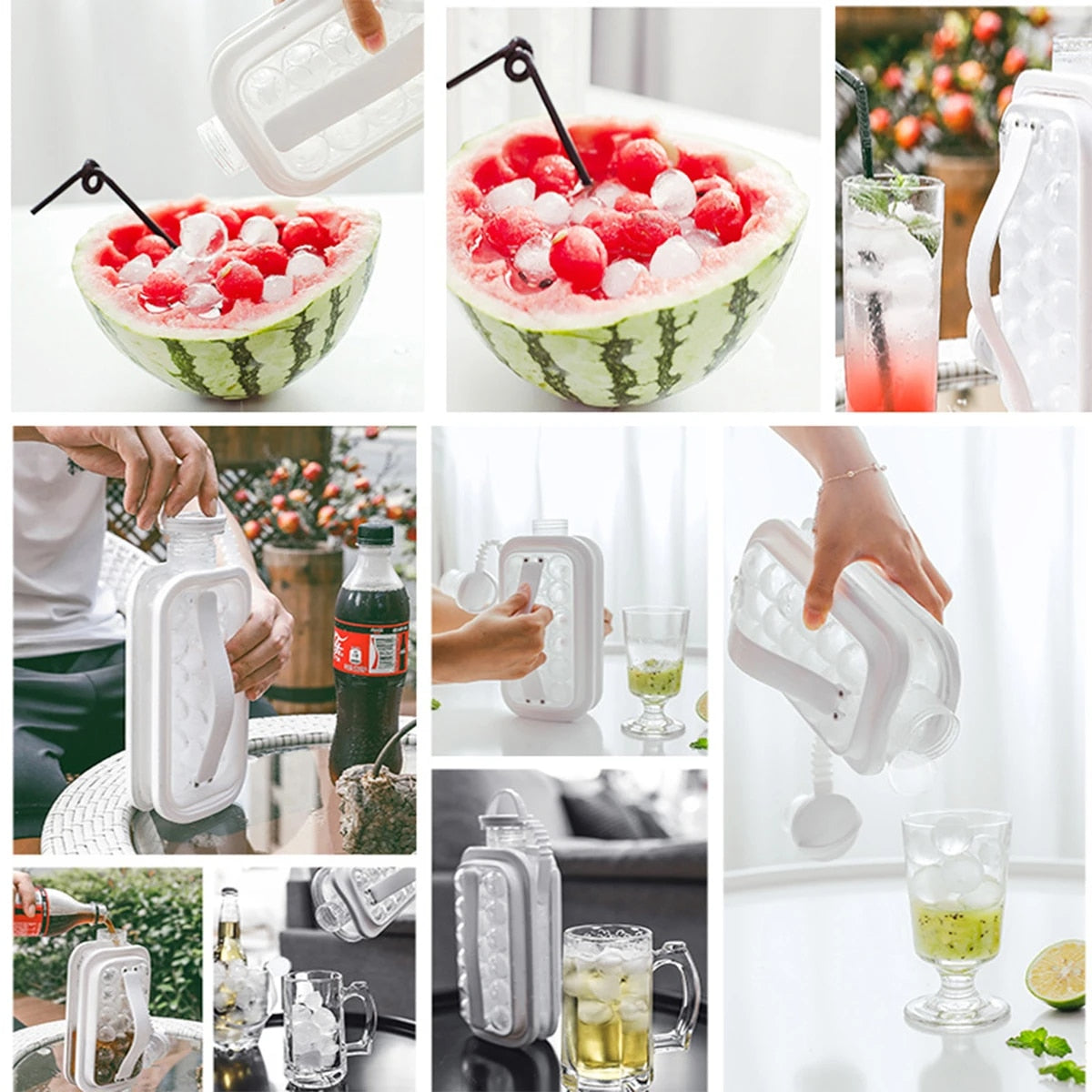 Clear Ice Maker – Produces Crystal-Quality Ice Cubes
