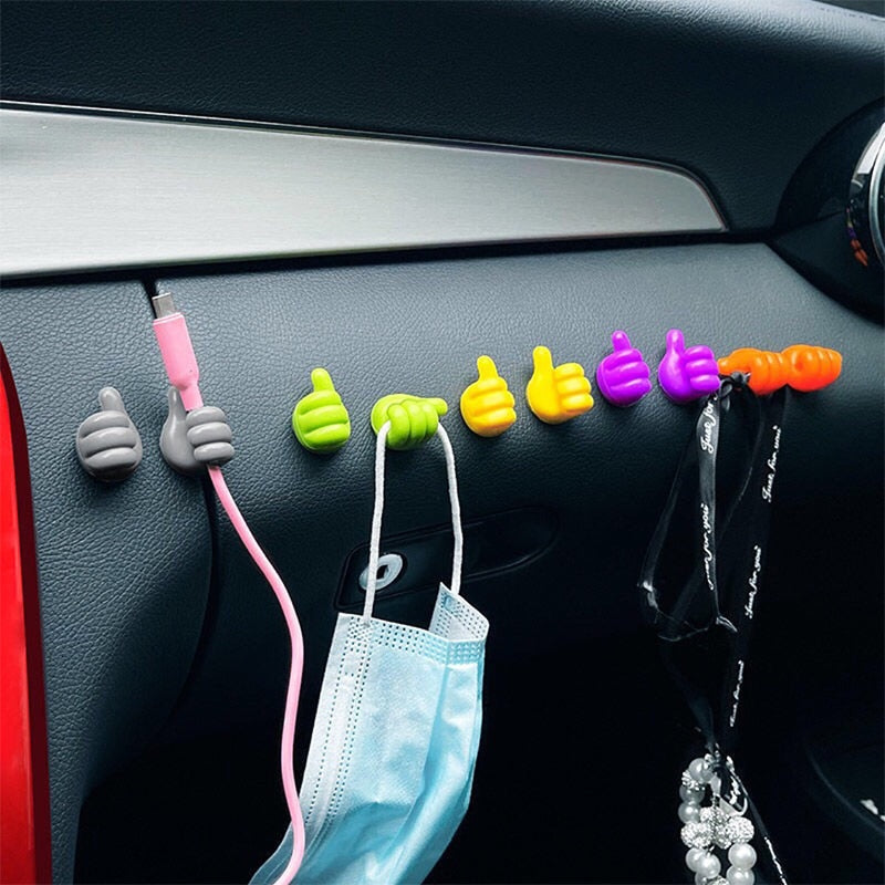 10+10 FREE | Thumb Hooks - Keep Your Home Organized [Last Day Discount]