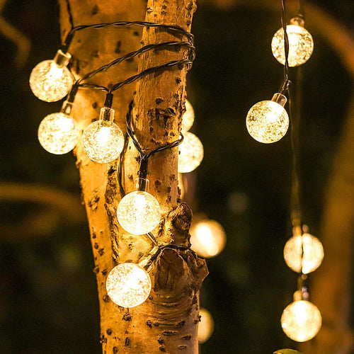 30ft Solar Fairy Lights for Garden and Patio Decoration