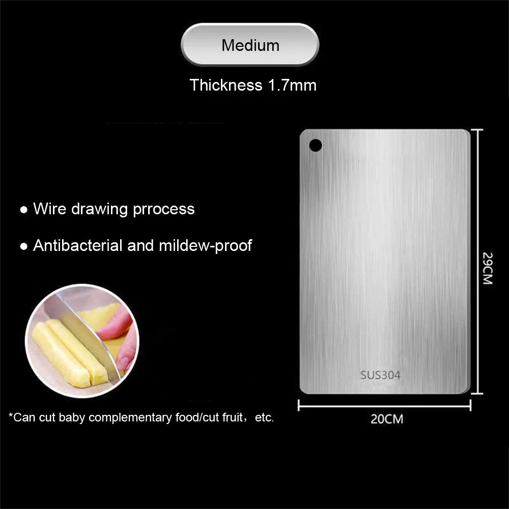 Cutting Board Made of 316 Stainless Steel