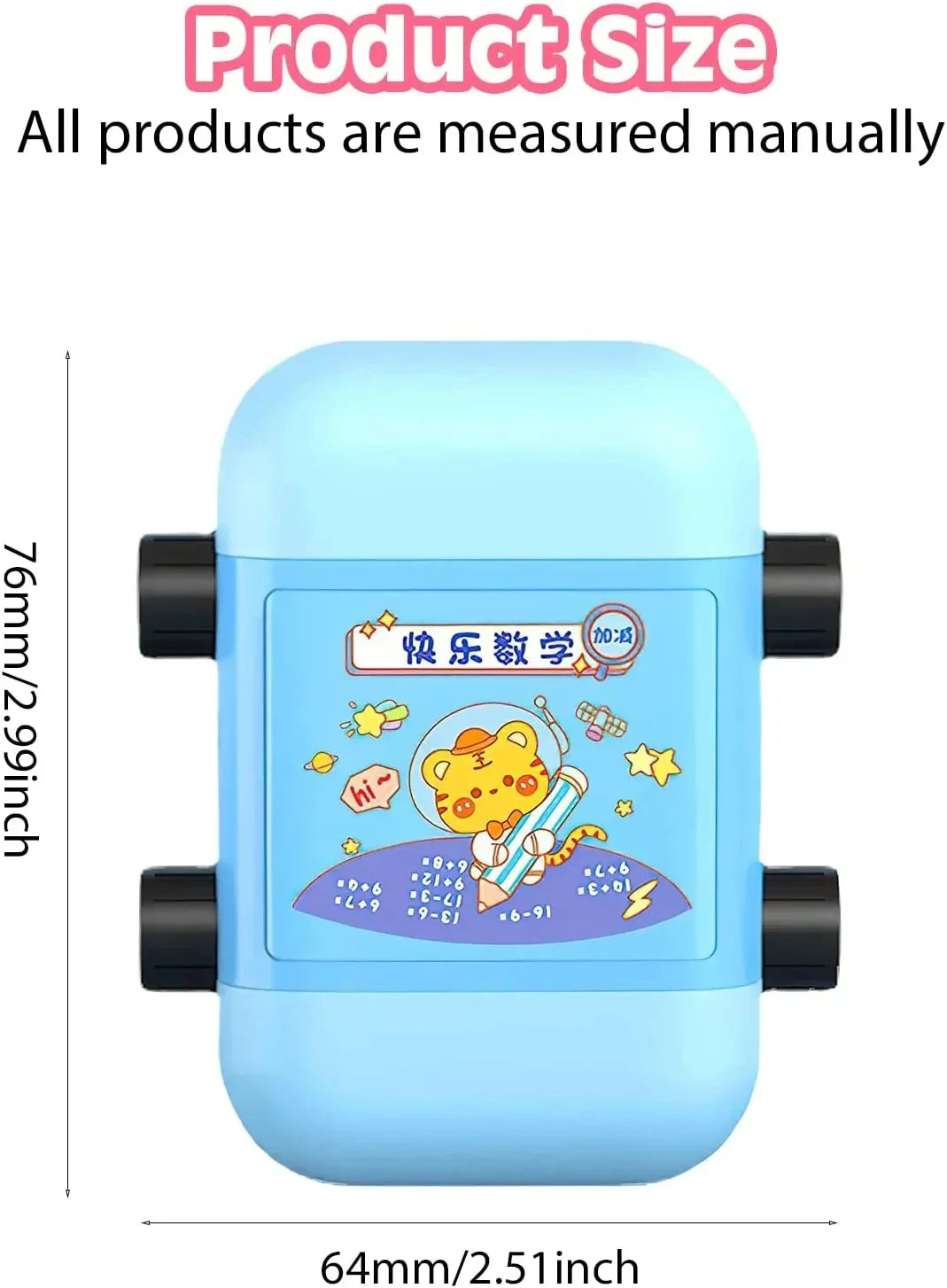 4-in-1 Fun Math Stamp Tool for Kids