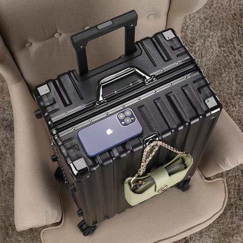 Premium Hardshell Luggage with Robust Aluminum Frame