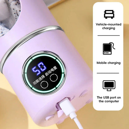 Portable Smoothie Blender with 12-Blade Power | 2-in-1 Mix & Sip | Ideal for Fitness, Travel & Daily Use