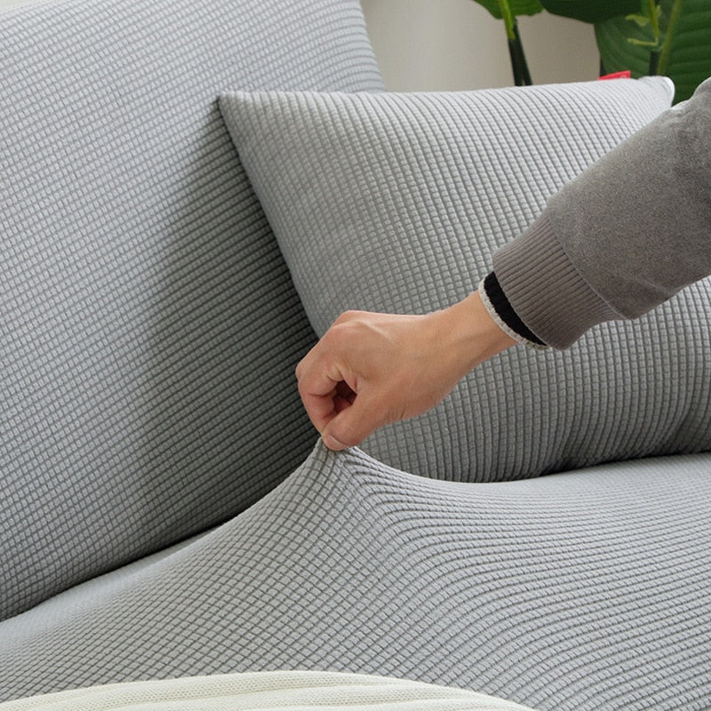 Elastic Sofa Protector Cover – Fits Corner and Standard Sofas