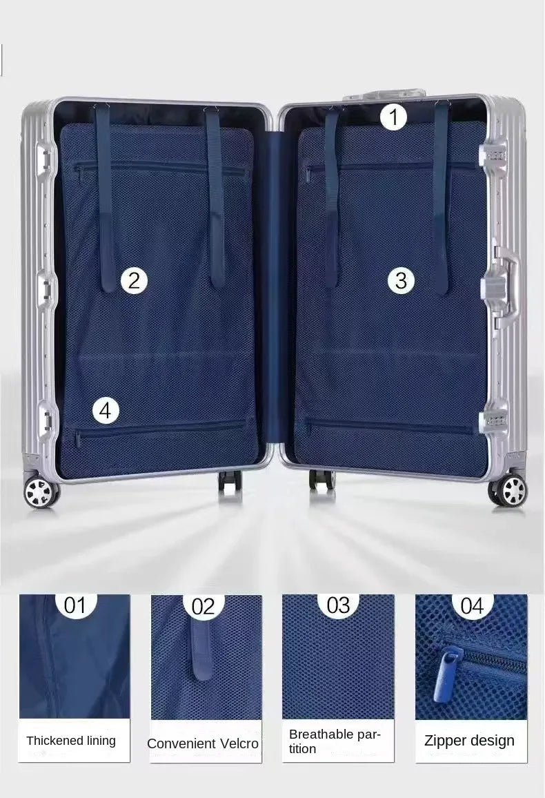 Premium Aluminum Alloy Hardcase Luggage – TravelMate