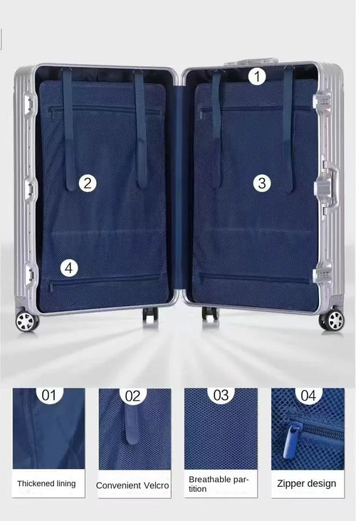 Premium Aluminum Alloy Hardcase Luggage – TravelMate