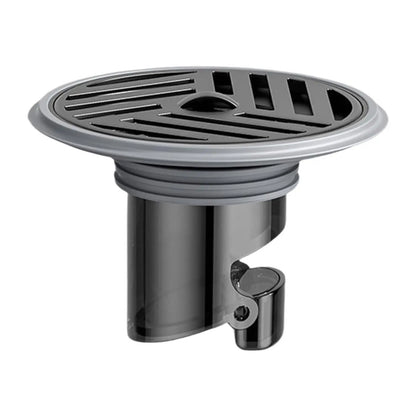 Compact Floor Drain with Backflow Protection – Stainless Steel & Silicone for Bathroom, Shower, and Kitchen