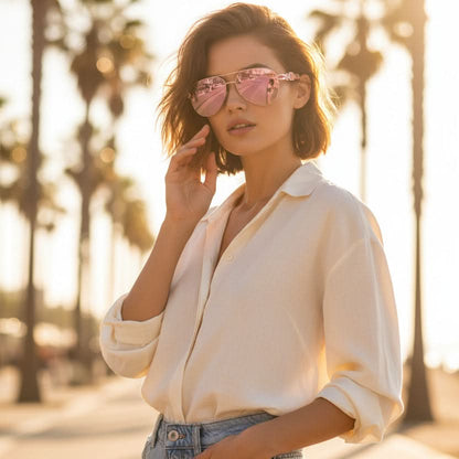 Polarized Fashion Sunglasses for Clear Vision