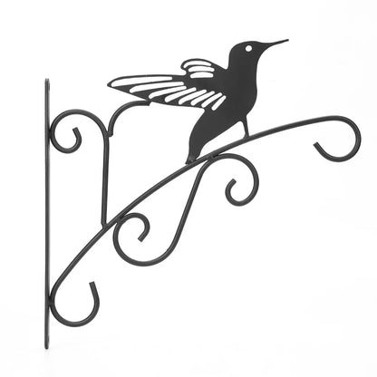 Metal Wall Hooks for Plants | Flower Pot Holder | Balcony and Garden Decor