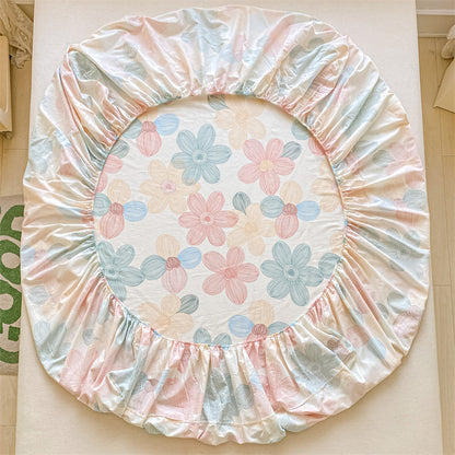 Floral Bedding Set for Tranquil Garden-Themed Bedrooms