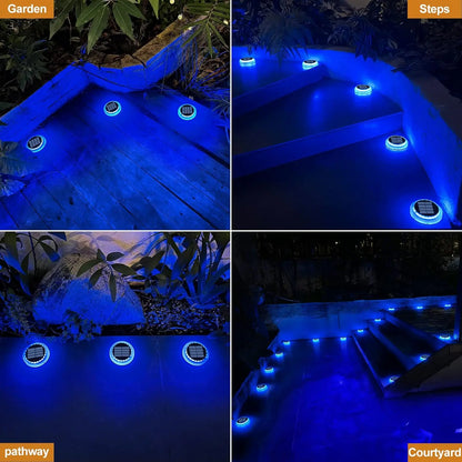 Solar LED Outdoor Lights | Weatherproof & Wireless | Ideal for Garden & Steps