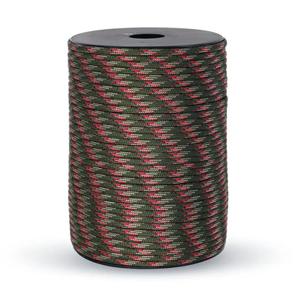100m Military 550 Paracord Rope – 9-Core Survival Cord for Outdoor Use