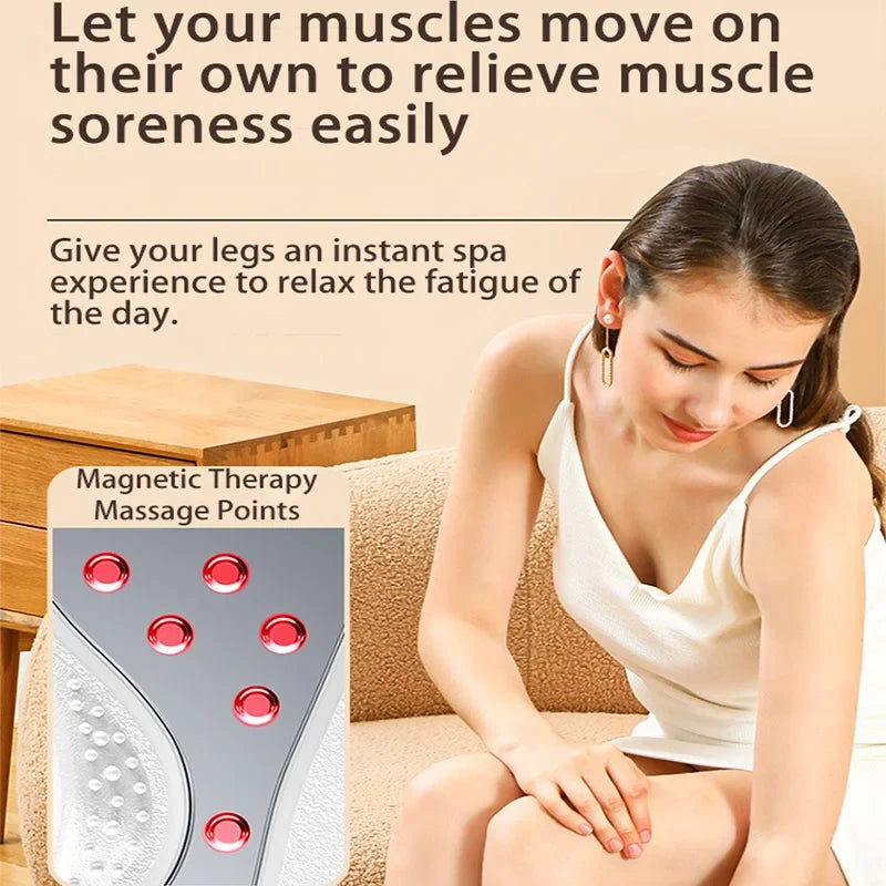 Adjustable Foot Stimulation Device with Heat and Remote Control – Multiple Modes