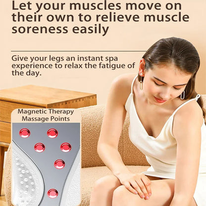 Adjustable Foot Stimulation Device with Heat and Remote Control – Multiple Modes