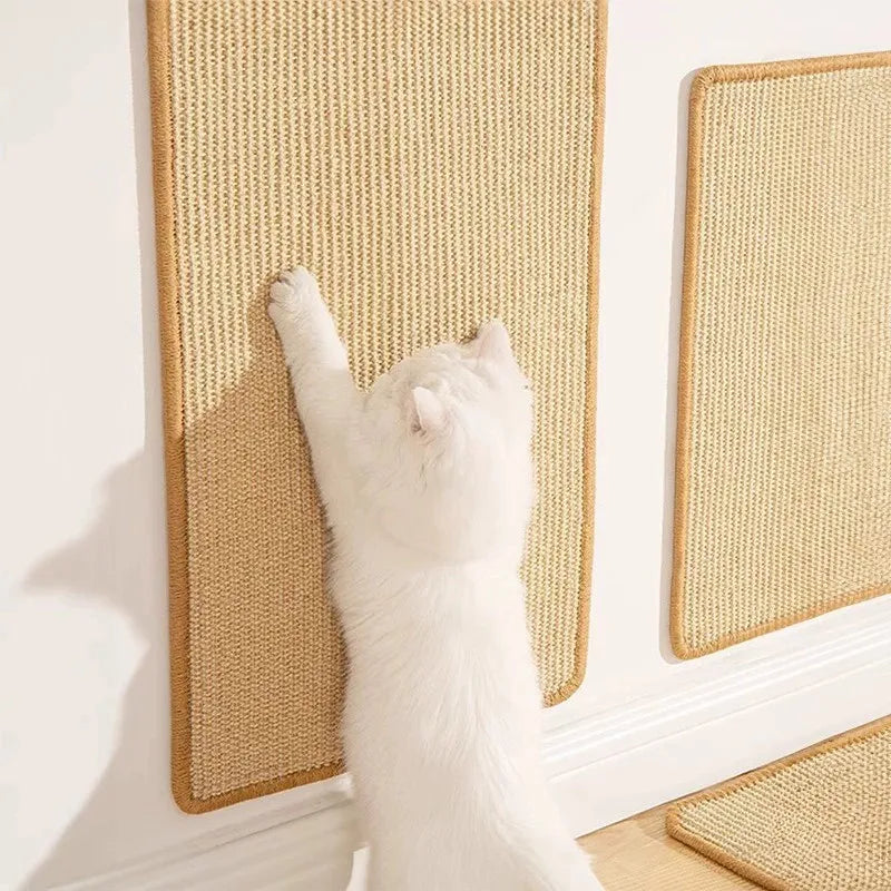 Cat Scratching Mat | Natural Sisal Scratcher for Furniture Protection | 20x40–30x60 cm