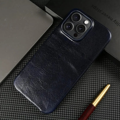 Handcrafted Genuine Leather Case for iPhone