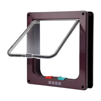 Ultimate 4-Way Pet Access Door for Dogs and Cats