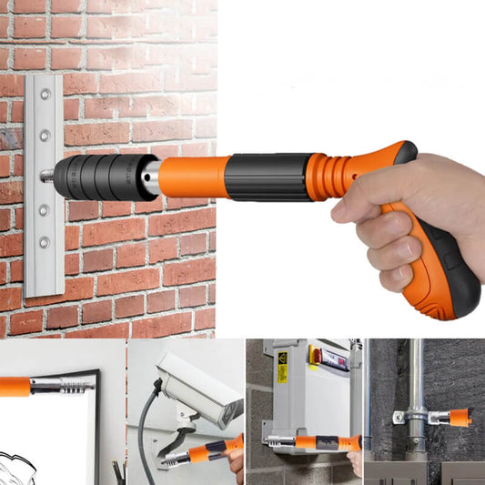 Compact Concrete Nail Gun for Effortless Fastening