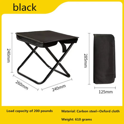Lightweight and Sturdy Folding Chair for Camping and Outdoor – 900g Aluminium