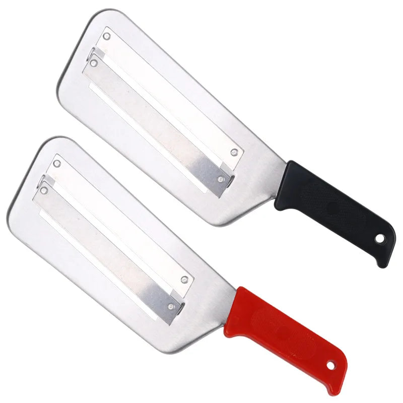 Double-Sided Vegetable Slicing Knife for Kitchen Use