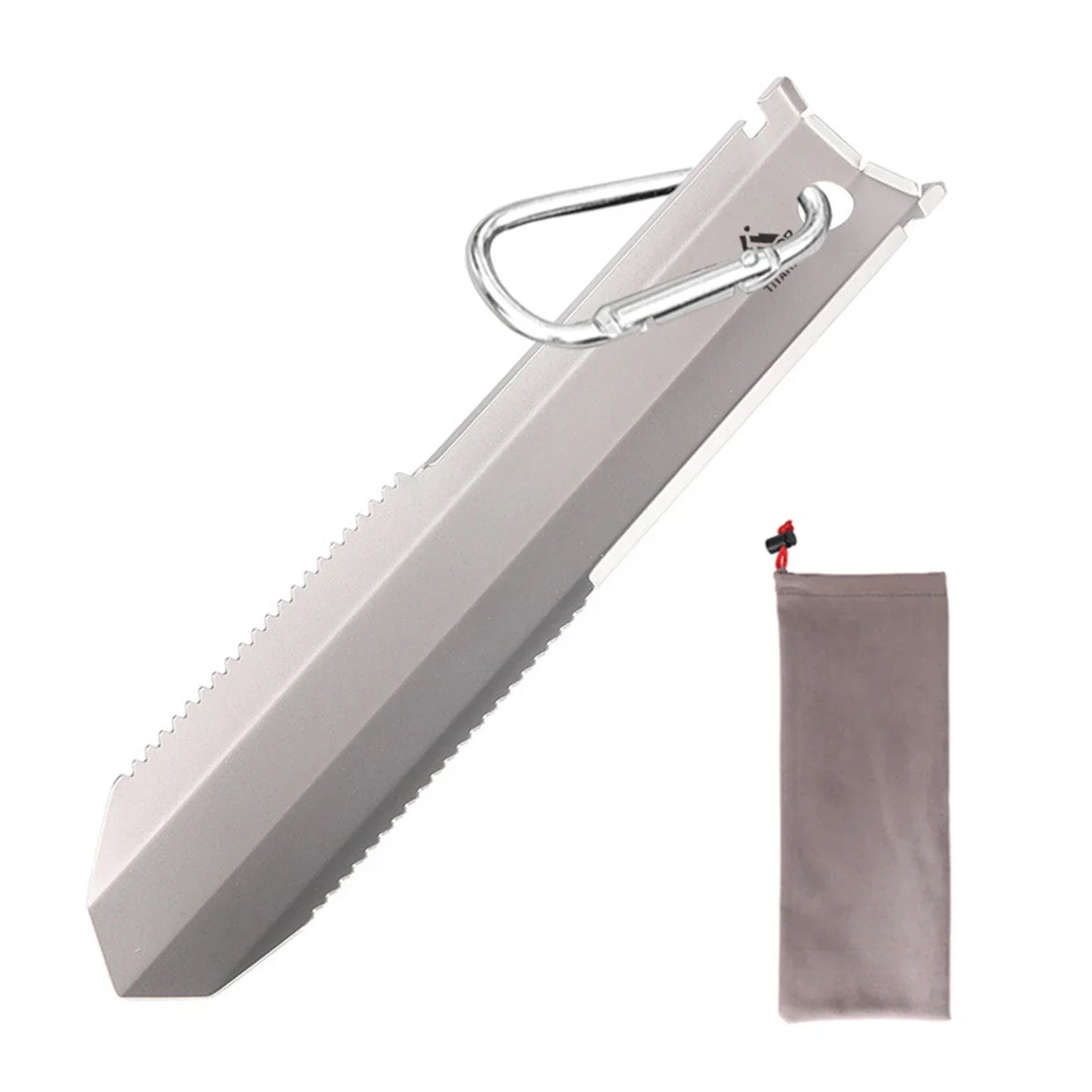 Ultra Lightweight Spade with Clip and Bag – Rust-Free Garden Tool