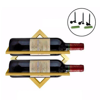 Elegant Wine Rack for Space Saving and Showcasing Your Collection