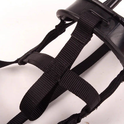Flexible Silicone Muzzle for Dogs - Adjustable Fit