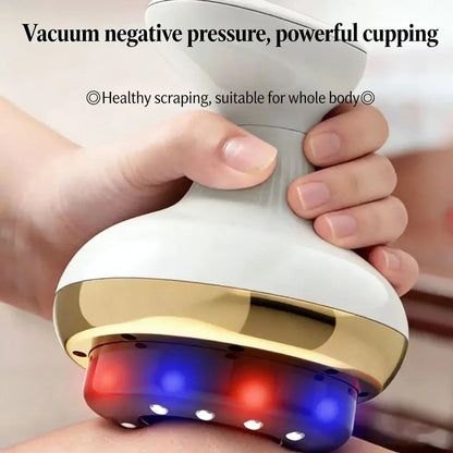 Heated Electric Cupping Massage Device for Muscle Tension Relief