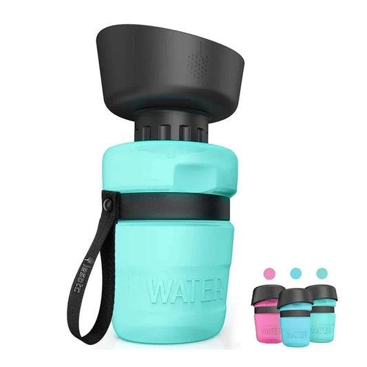 Collapsible Dog Water Bottle | Perfect for Road Trips or Walks
