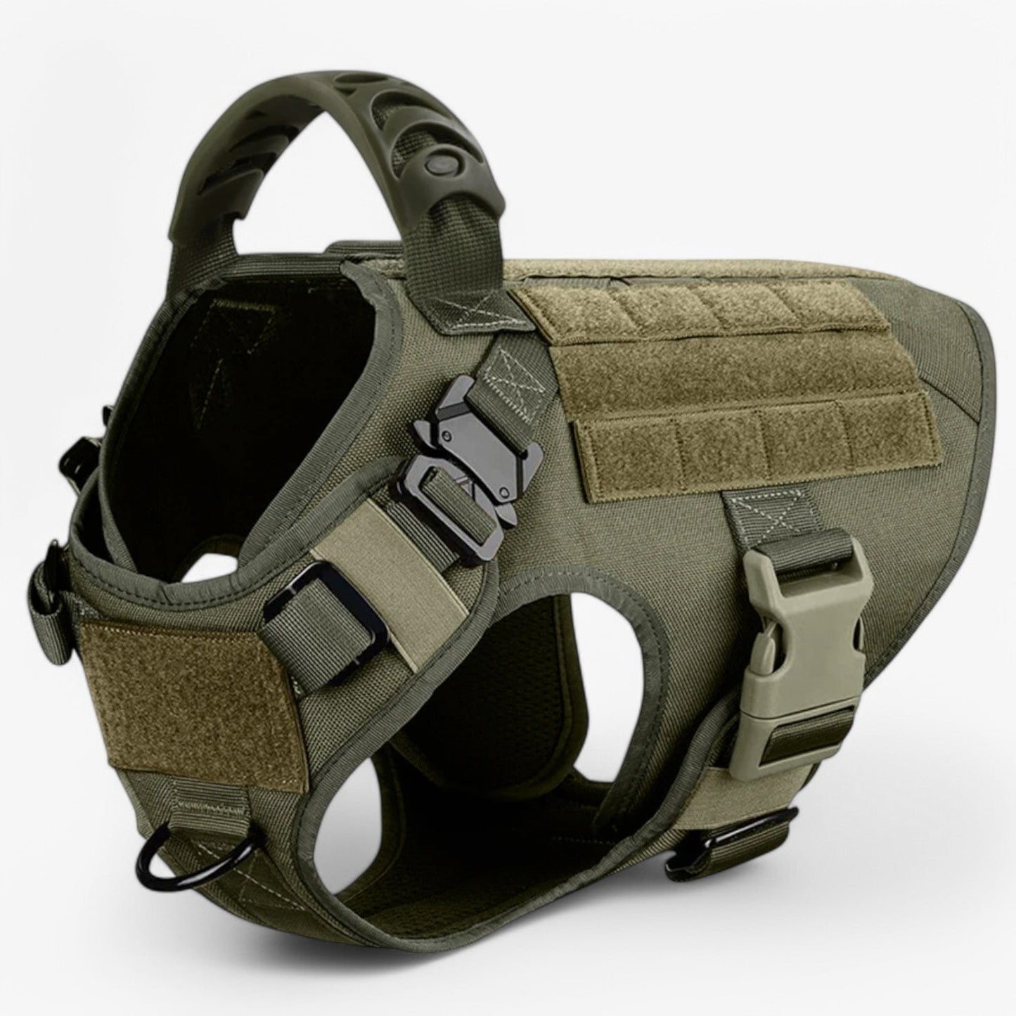 Adjustable Tactical Dog Harness for Training and Walks - KrachtGrip