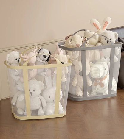 Collapsible Laundry Basket in Air Nylon