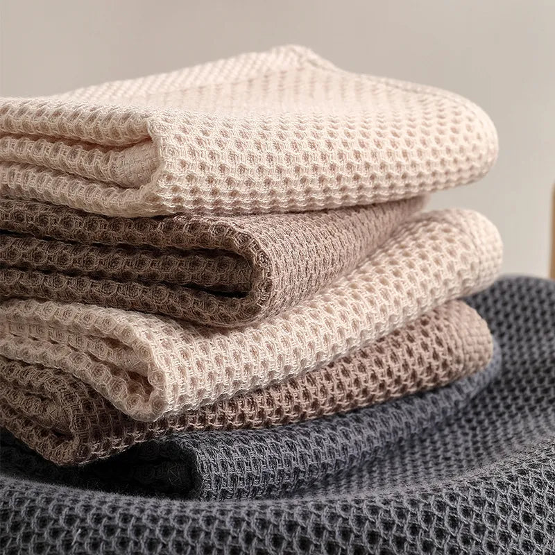 6-Pack Honeycomb Towels for Stylish Luxury and Functionality