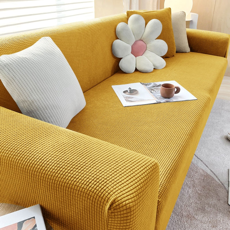 Elastic Sofa Protector Cover – Fits Corner and Standard Sofas