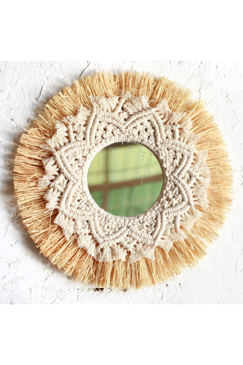 Decorative Mirror in Beef Style