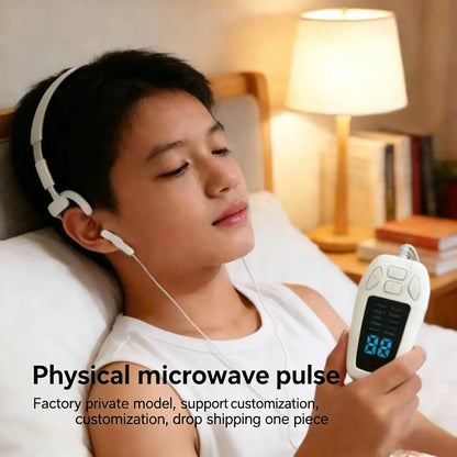 At-Home Ear Clip Stimulator | Control Unit with Electrode Clip