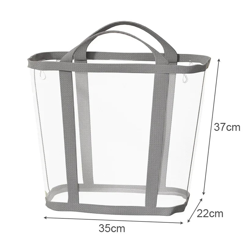 Collapsible Laundry Basket in Air Nylon