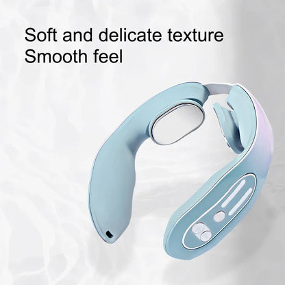 Portable Neck Massager with Heat – 12 Levels of Infrared EMS Therapy