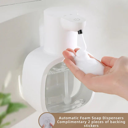 Automatic Foam Soap Dispenser – Wall-Mounted with 500 ml Tank for Bathroom & Kitchen
