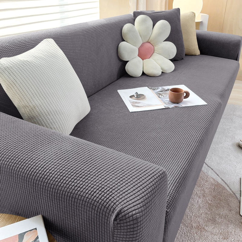 Elastic Sofa Protector Cover – Fits Corner and Standard Sofas