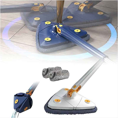 360-Degree Triangle Mop - 3X Cleaning System