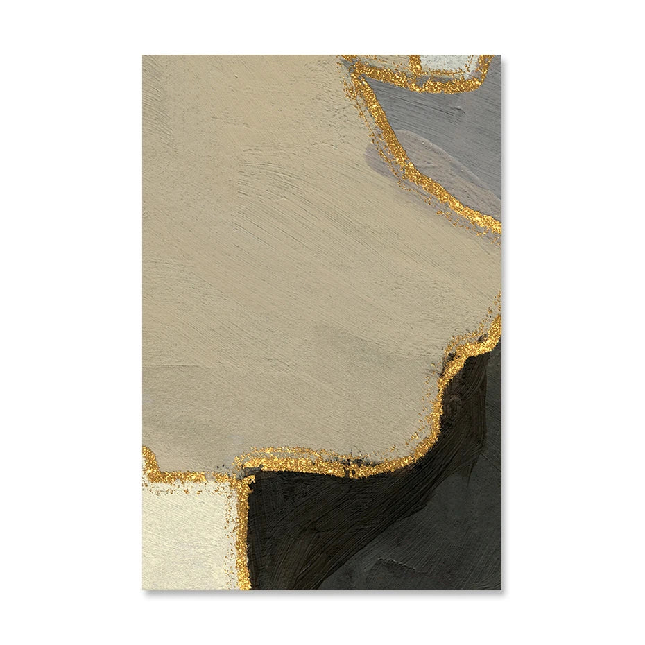 Chic Geometric Canvas Art for Modern Living Spaces